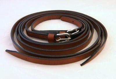 Dr. Cook's Reins - Leather Western