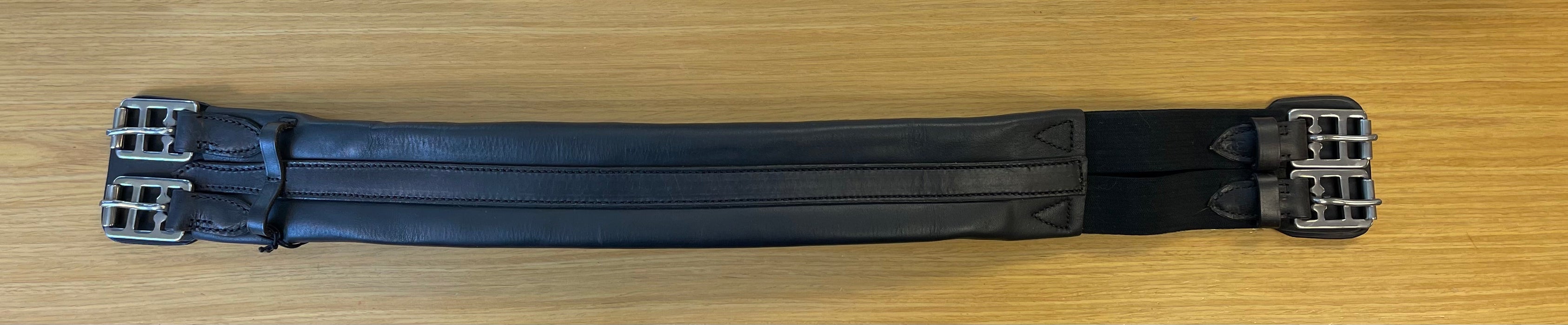 Leather Dressage Girth (Elastic)