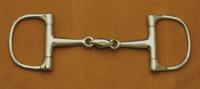 Dee Snaffle with Oval Link Bit