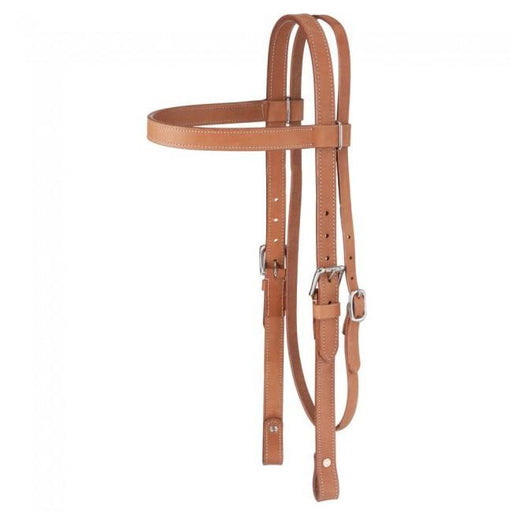 Draft Leather Brow Bridle Headstall, Bridle - Warmblood Tack Store