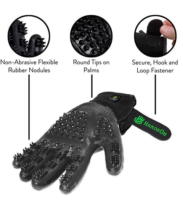 HandsOn Gloves for Grooming