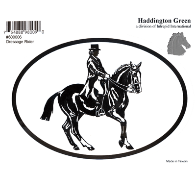 Vinyl Decal - Dressage Rider — Warmblood Tack Store