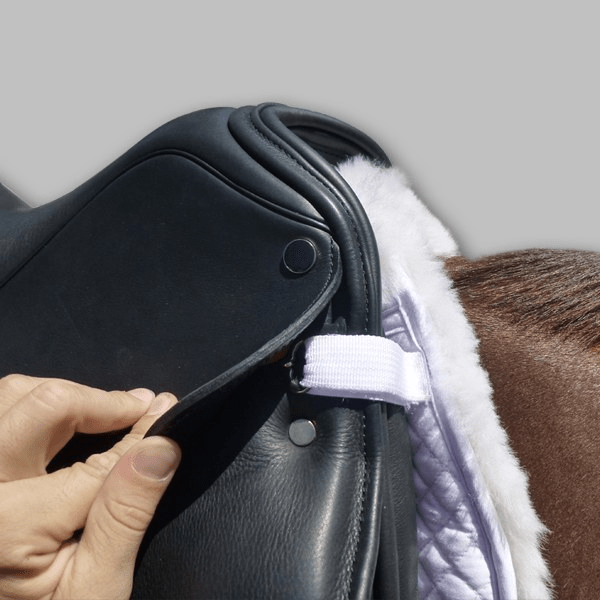Six Point Wither Freedom Sheepskin Half Pad by Total Saddle Fit