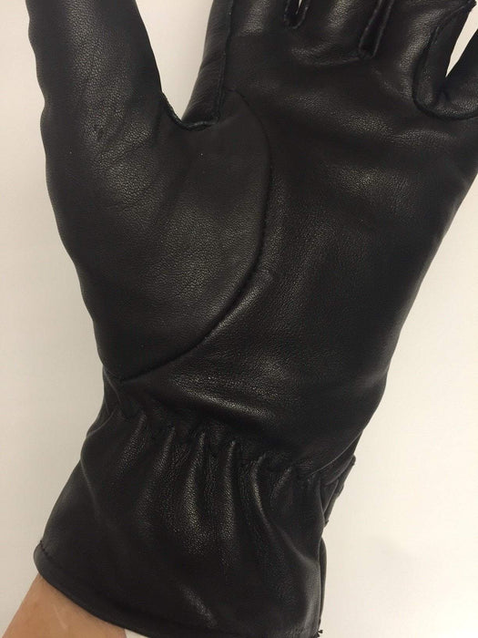Ladies Leather Riding Gloves with Snap