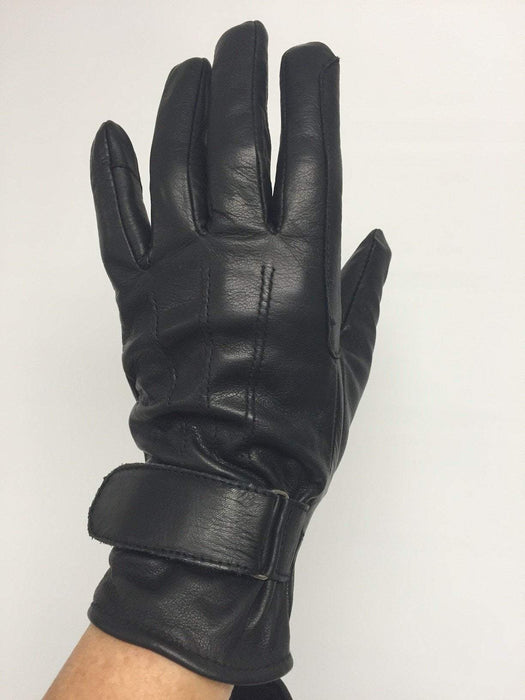 Ladies Thin-Lined Leather Riding Gloves